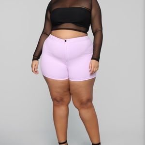 Lilac shorts